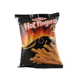 Krispy Hot Fingers Chips- 20 gm, 2 image